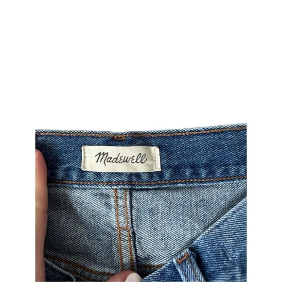 Madewell Baggy Straight Jeans size 28 Blue - Picture 3 of 9